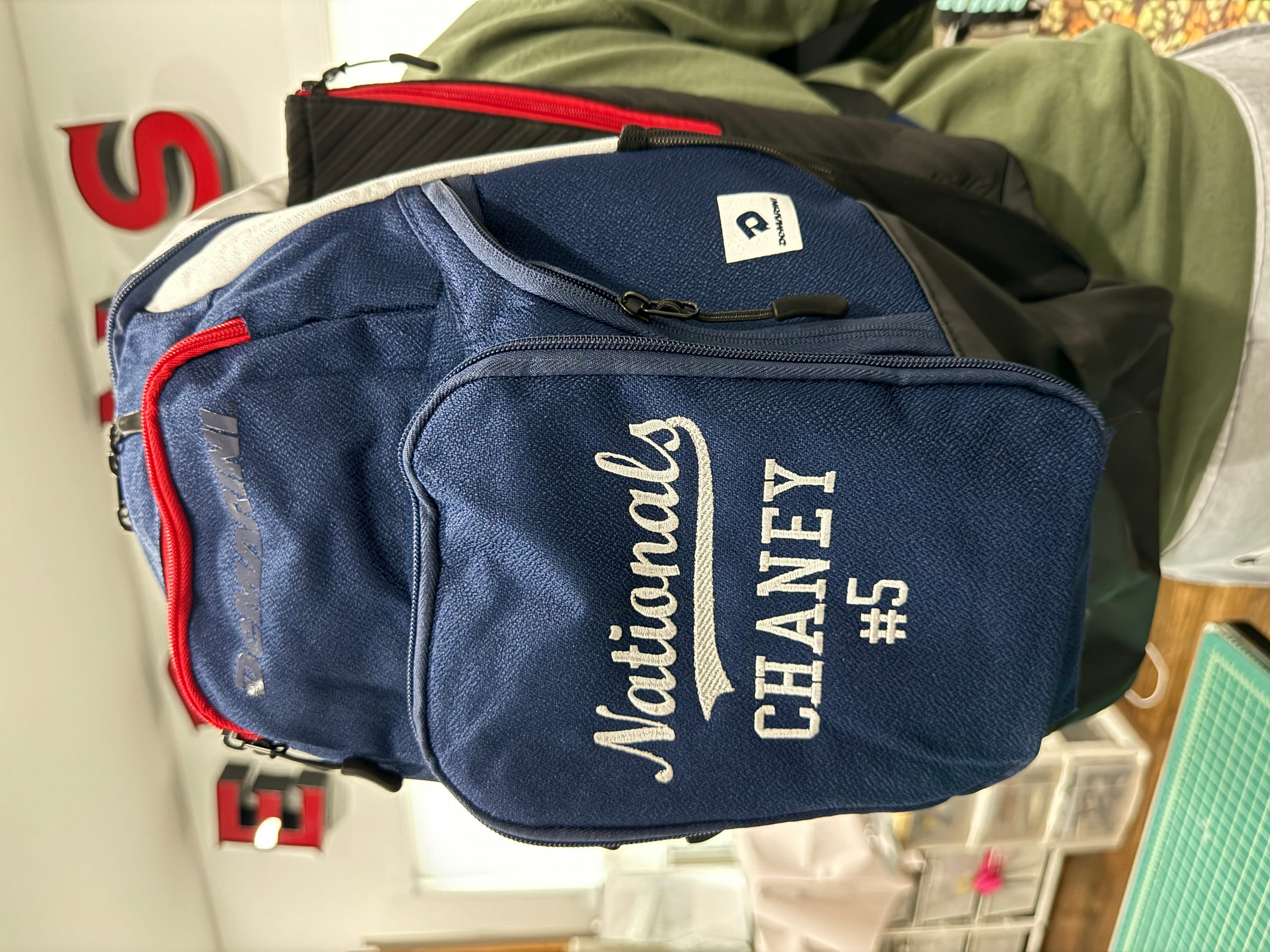 Customer photo for Baseball - Embroidery font