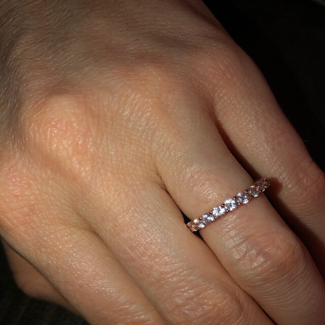 Boule Clair Zircone cubique Grappe classique Anneau Nouveau Argent Sterling .925 Band Taille 4-10