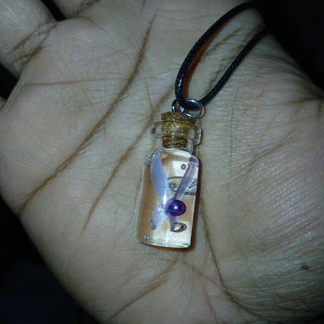 Legend of Zelda - Fairy in a Bottle Charm Necklace - Etsy