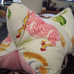 Reading Pillow Printable Sewing Pattern Reading Bone to Sew Neck ...