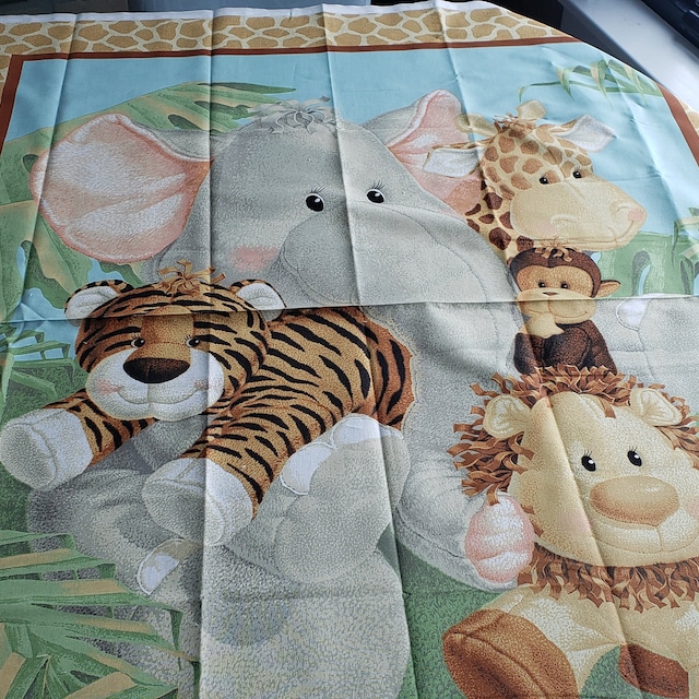 Jungle Babies 3494-B 36 Panel