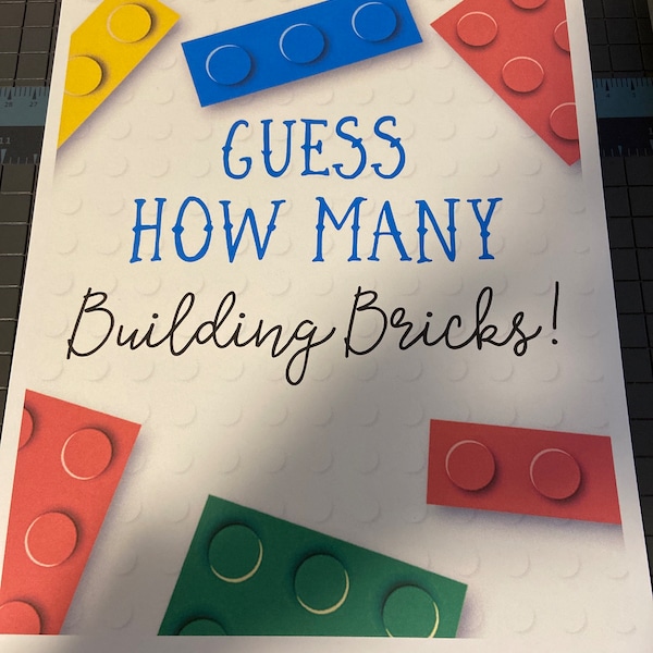 Editable Building Blocks Invitation, Blocks Birthday Party, Building ...