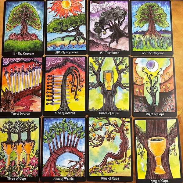 Tarot Tree Tarot of Trees 6th Edition - 80 Card Deck - Etsy