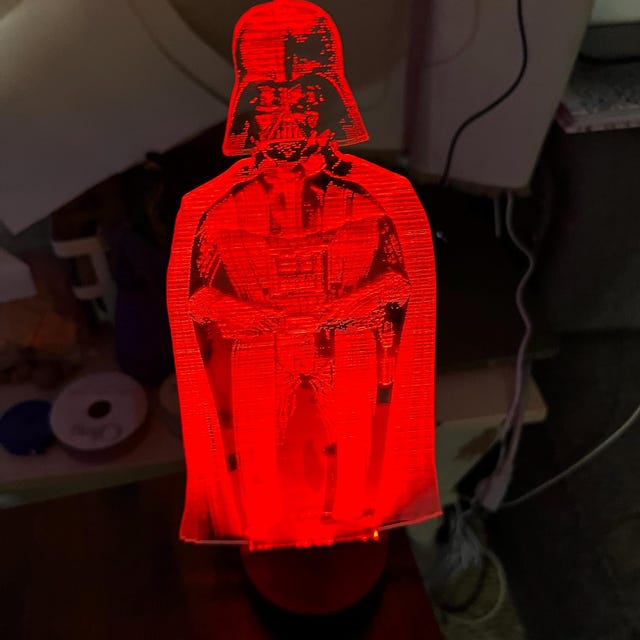 ネオンサイン　ダースベイダー　LED ライト　スターウォーズ　調光可能 スターウォーズネオンサイン -LITASIGN
