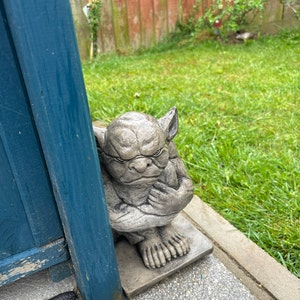 Stone Garden Gothic Gargoyle Gremlin Devil Dragon Detailed