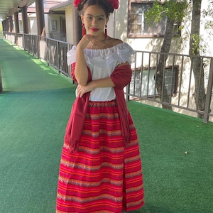 Veracruz Dress Costume/vestido De Veracruz/ Girls Dresses/ Mexican