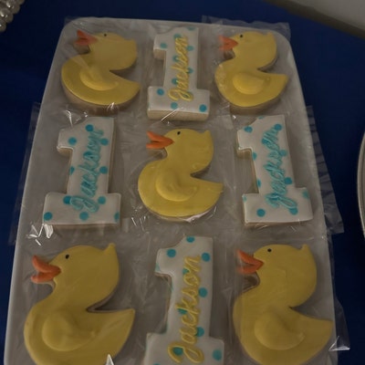 Duck Cookies - Etsy