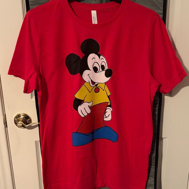 ミッキーマウス バック・トゥ・ザ・デイブ・マクフライ ユニセックス T