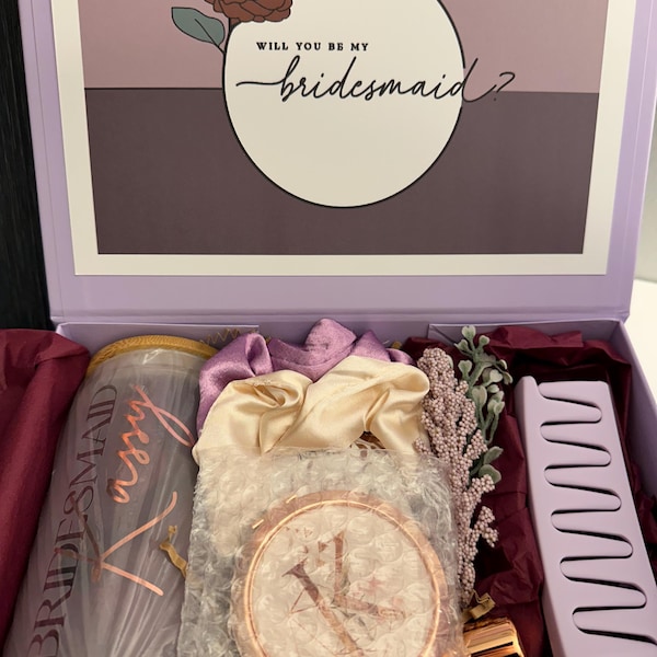 Happy Birthday Gift Box for Her, Personalized Birthday Box With Spa ...