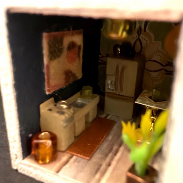 1:144 Scale Narrow Stove (vintage) Kit * Dollhouse Miniature * N