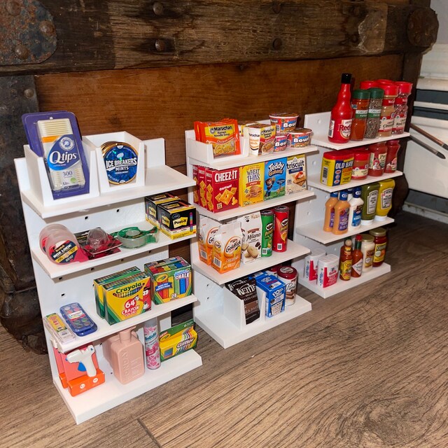 Mini Brands Extra Deep Toy Grocery Store Refrigerator Fridge Shelf