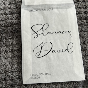 Any Design Personalised Wedding Tissue Packs Personalised Wedding ...