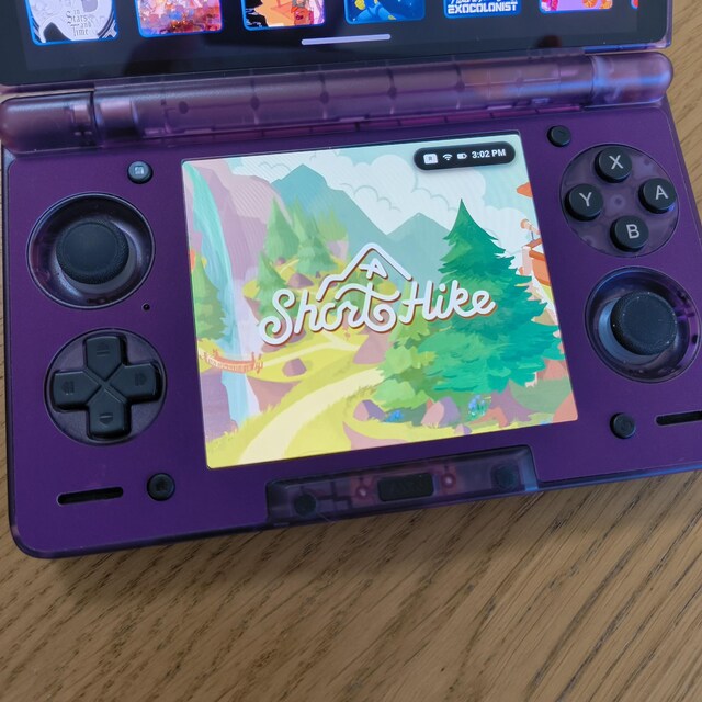 Ayn Thor Skin Panel Purple Matte Soft Touch Vinyl Sticker (no Logo