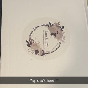 Emily added a photo of their purchase