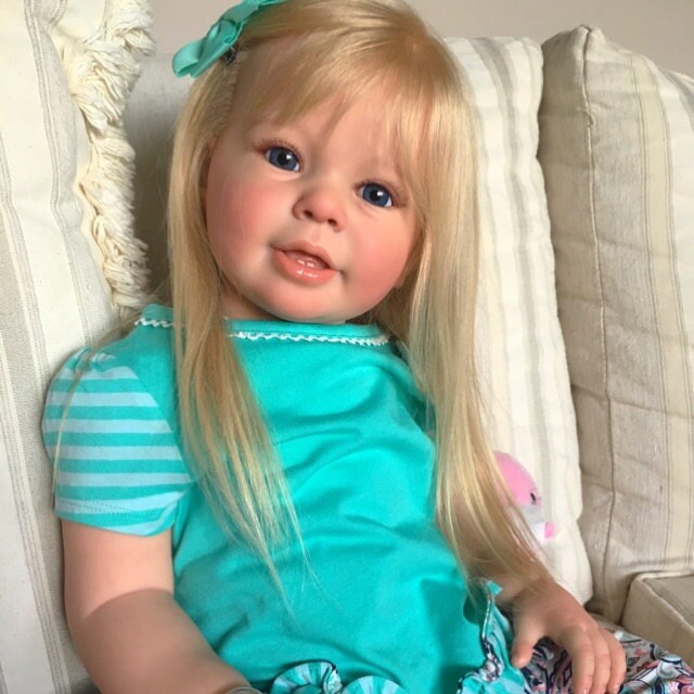カスタムオーダー リボーン幼児人形 女の赤ちゃん Katie Marie (Ann