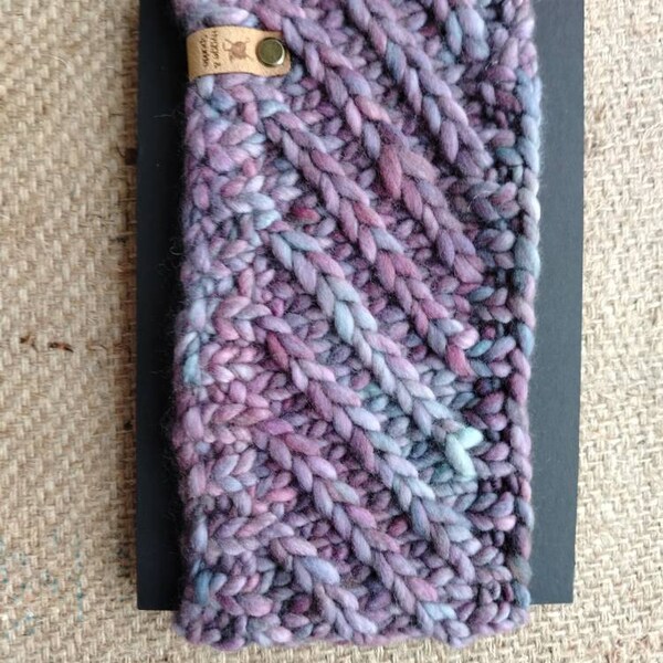 KNIT Pattern for Convoluted Headband | Knitting Pattern PDF ...