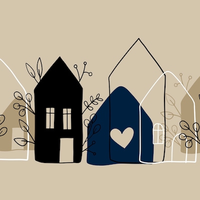 WINTER HOUSE PLOTTER FILE 07 / Svg Png Dxf Jpg Eps File Bundle for ...
