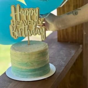 Holy Sh*t I'm 50 Cake Topper – Lustiger Geburtstagstorten-Aufsatz Für 50. Geburtstag