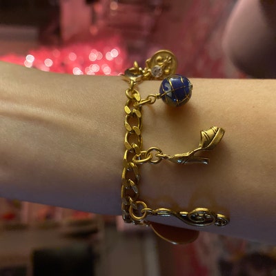 Custom Charm Bracelet - Etsy