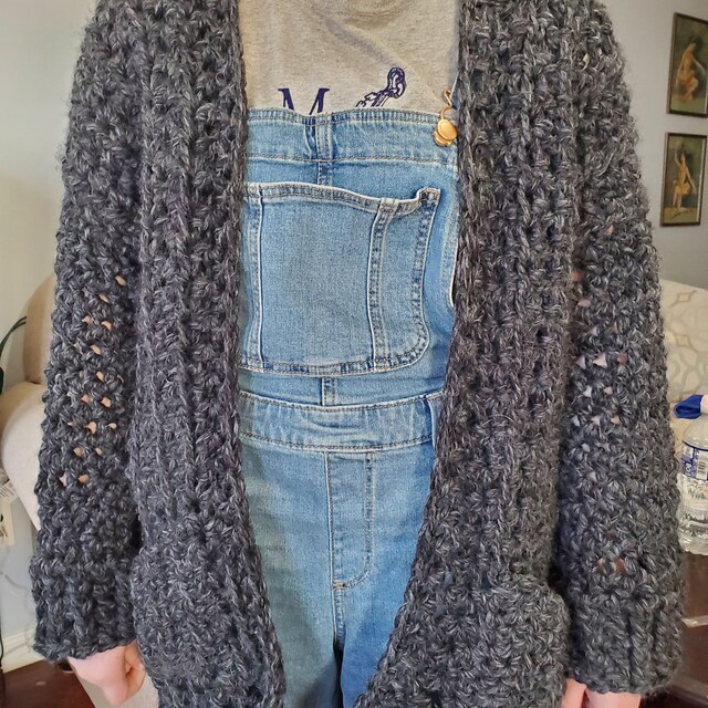 CROCHET Pattern•crochet Cardigan,sizes XS/S Through 4x CROCHET Pattern•crochet Cardigan,sizes XS/S Through 4x