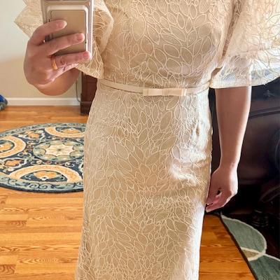'Maria Clara' Filipiniana Alampay (Beige)