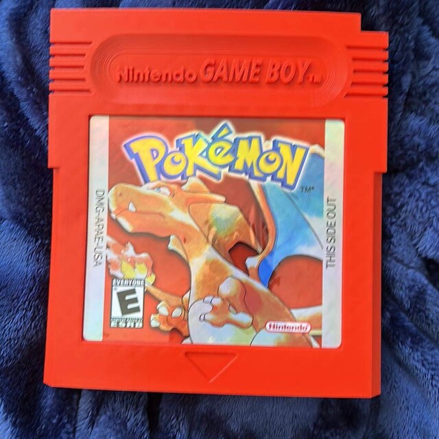 Pokemon Red Giant Size Nintendo Gameboy Cartridge Great gift -  Portugal