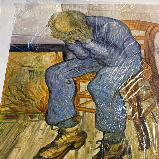 限定版 悲しみの老人（永遠の境界上） フィンセント・ファン・ゴッホ - 絵画