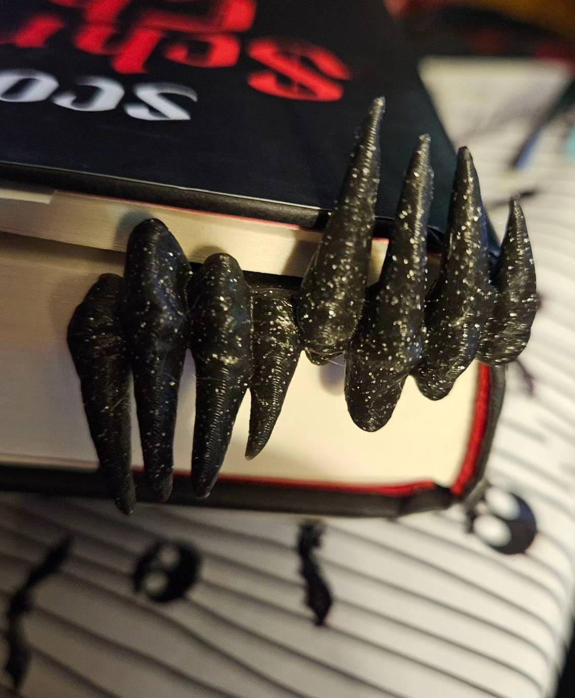 Scary Claws Bookmark