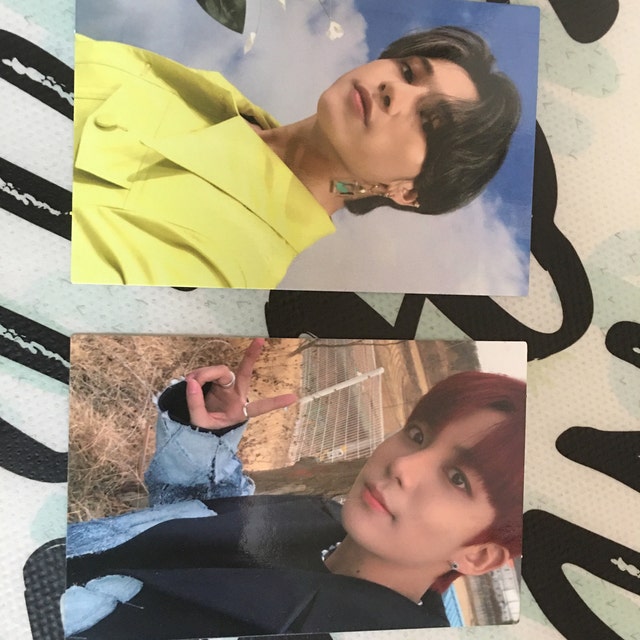 ateezジョンホ　fever part2  MMT特典トレカ Official Ateez Fever PT. 2 MMT Album PCS Photocards