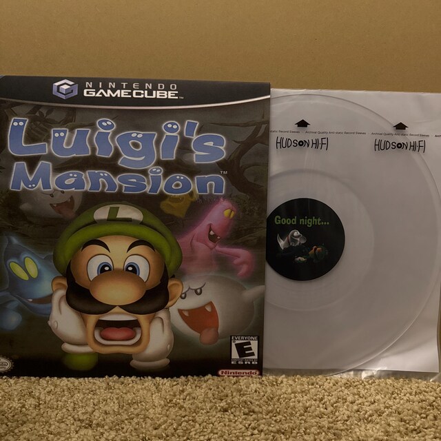 LUIGI'S MANSION GAMECUBE complet avec cube de jeu manuel CIB Nintendo