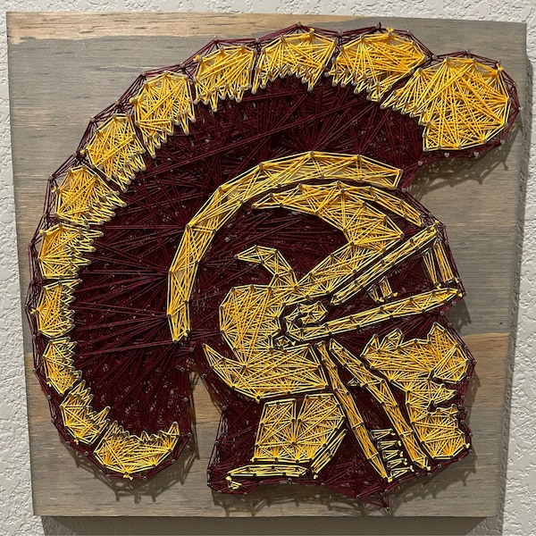 College String Art Sign, College Sports, College Teams, NCAA, Made to ...