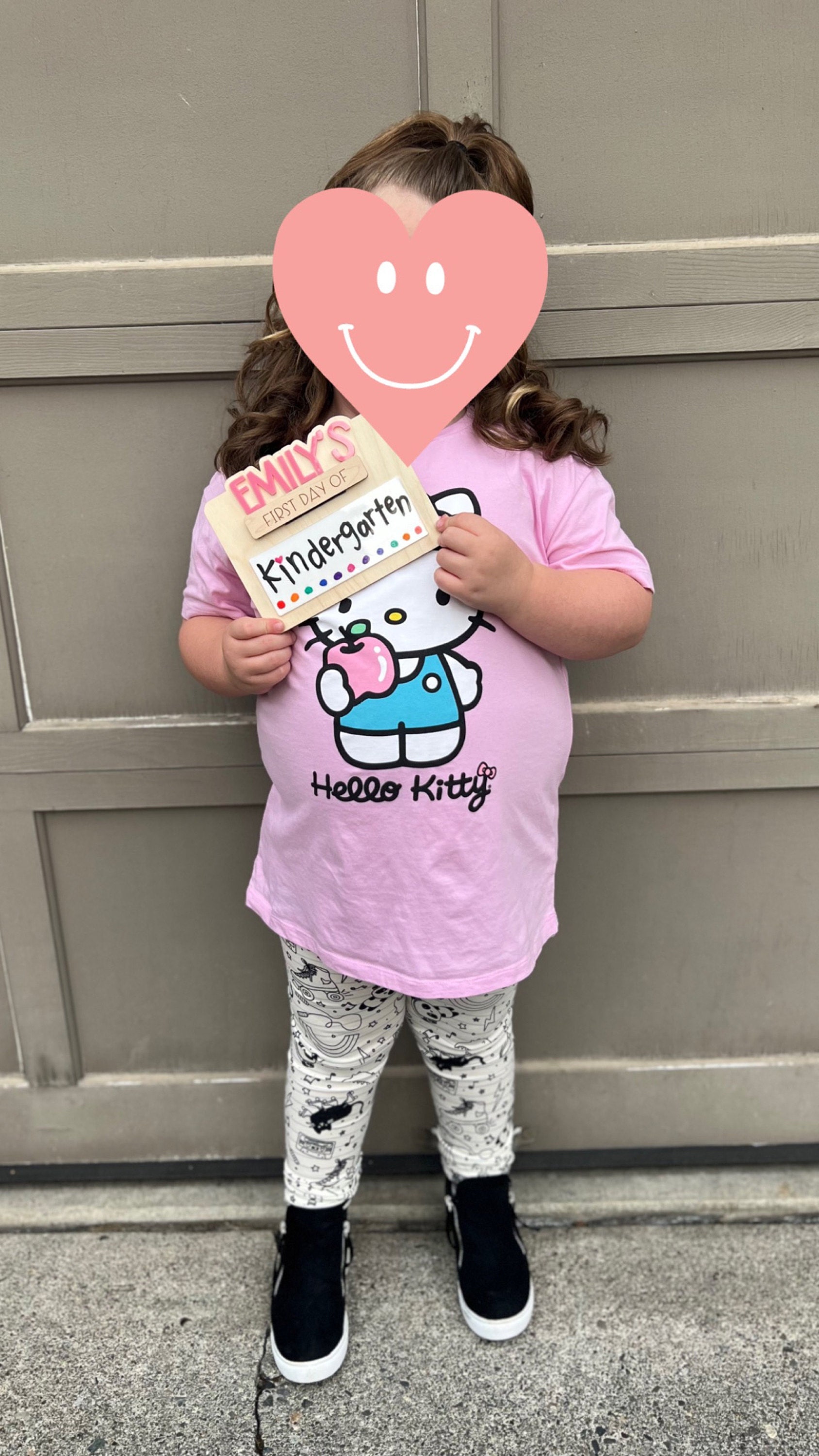 Personalized First and Last Day of School Sign, Back To School, Reusable Erasable School Sign, Preschool Kindergarten First Day Prop 2023