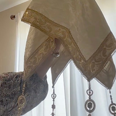nikkah shawl