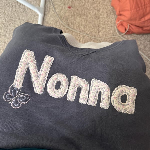 3D College Puffy Foam Machine Embroidery Font Narrow Varsity Sport Team ...