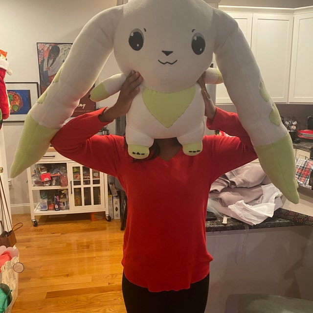 Terriermon or Lopmon Digimon Plush Life Sized! - Etsy