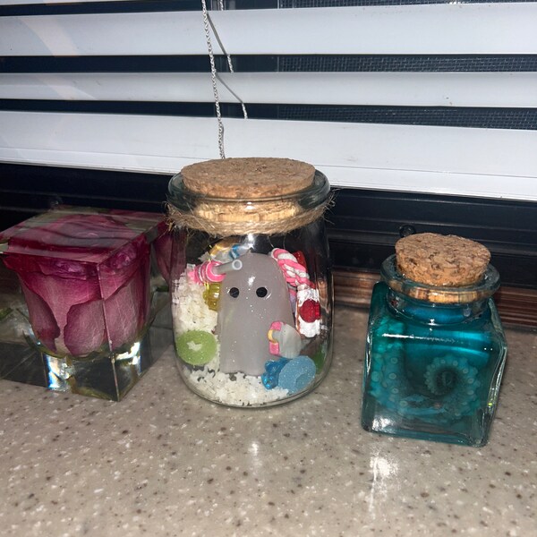 SEA SPIRIT, Nautical Halloween, Pet Ghost, Beach Decor, Ghost Figurines