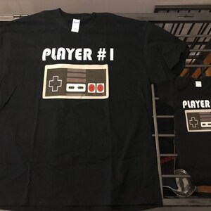 player 1 2 3 shirts