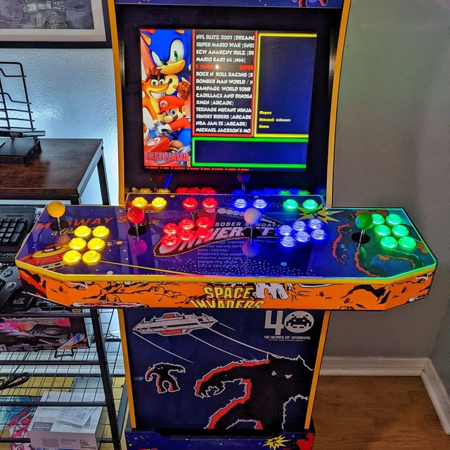 4 Player Arcade 1up Replacement Board for Tnmt/nba/simpsons/x-men