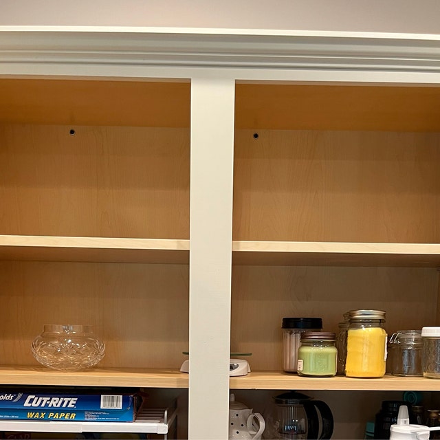 MAPLE Cabinet Shelf Custom Made to Fit Your Size With Clear Finish