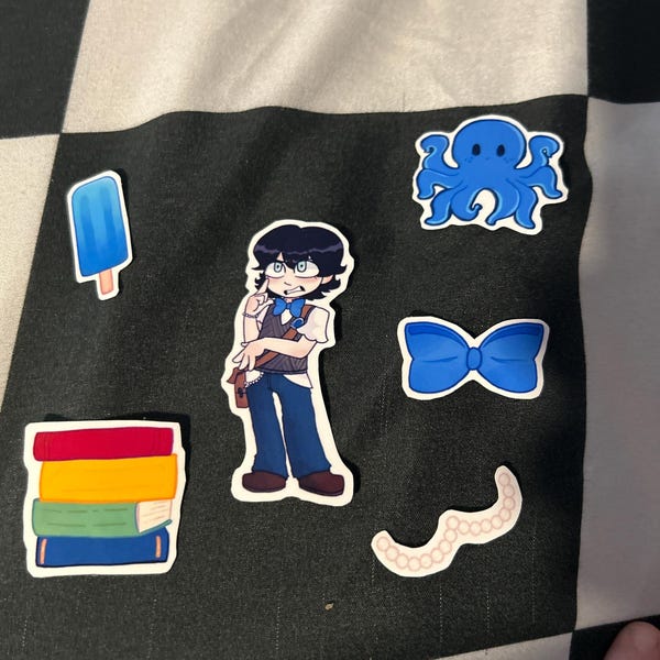 Sticker Drawing Oc Custom OC Six Sticker Pack! - Etsy