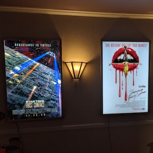 4-PACK Custom LED Light Box Poster Frames Glowbox LLC | Etsy