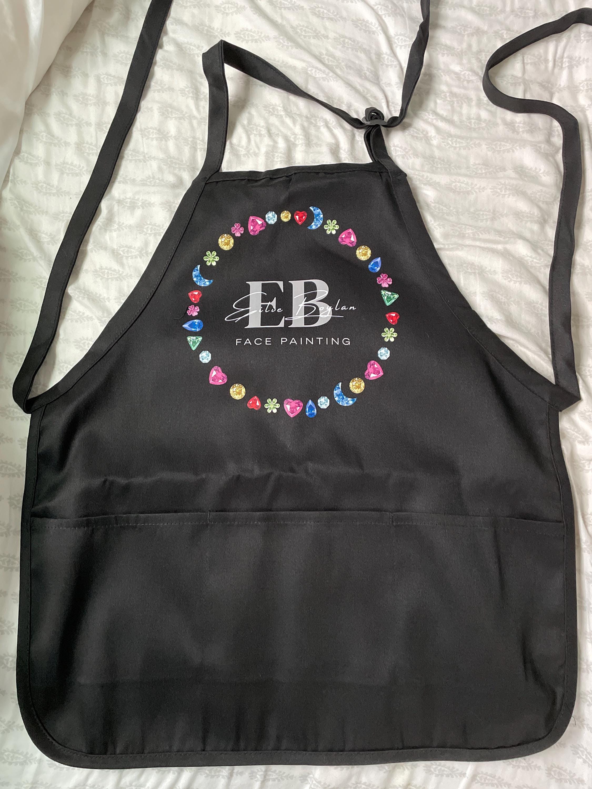 Logo Apron,Personalized Apron with pockets, Custom Apron, Mens Aprons, Womens Apron, Custom Text Apron, Logo Apron, Personalized Apron