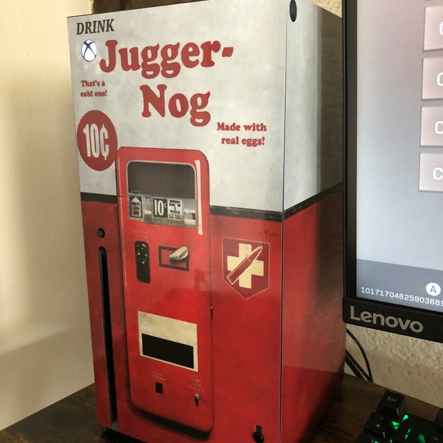 Juggernog Drinks Machine Xbox One X Skin Xbox One S Jugger-nog Pattern Skin Xbox  360 Xbox Series S Xbox Series X Vinyl Skin Console Decal 