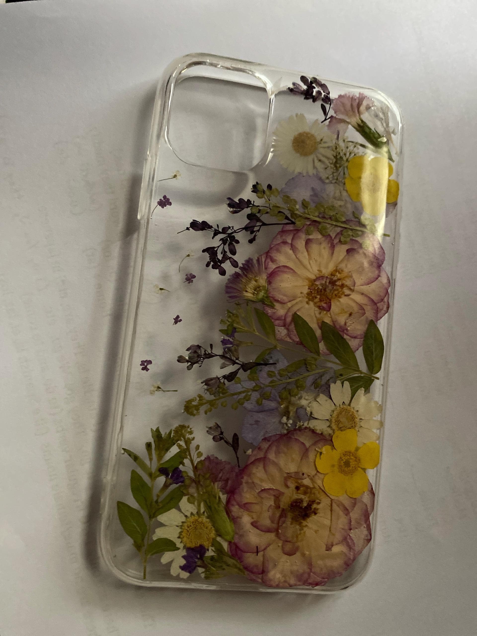 Real Pressed Flower Phone Case for iPhone 15 14 13 12 11 Pro Max X XR SE case, Samsung Galaxy S23 S24 Ultra case, Google Pixel 8 9 Pro case