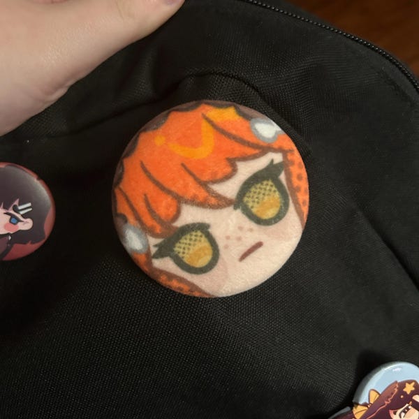 Limbus Plush Button [in Stock] - Etsy