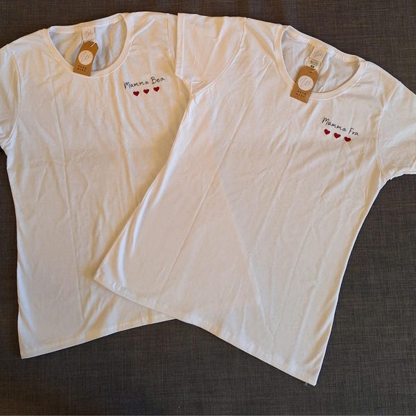 fashwork Tshirt con Nome Lucia e Aggettivi Simpatici
