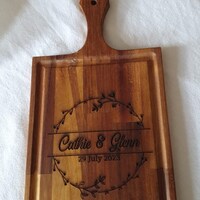 LemonRoad Texas-Shaped Schneidebrett Aus Bambus – Als Servierbrett & Deko, Gravierte Texas-Themen-Geschenkidee