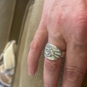 Spoon Ring the april Spoon Ring 1950 Handmade From Authentic, Vintage ...