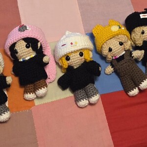 Crochet PATTERNS -key Chain Stray Kids Ot8 Maniac World - PDF