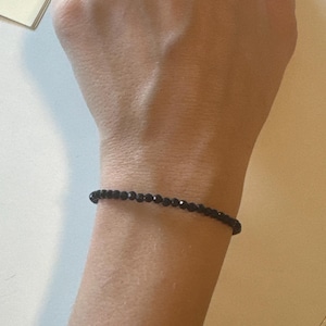 Bracciale Donna In Tormalina Nera E Argento 925 – Fatto A Mano In Germania, Pietra Protettiva E Portafortuna, Regalo Elegante Con Confezione - 2